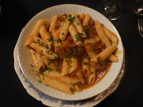 James' spicy pasta